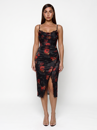 Burgundy Floral