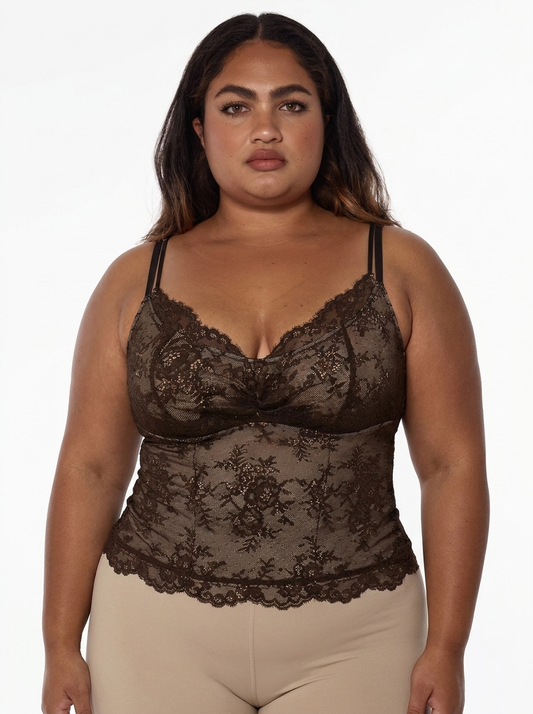Shapewear Lace Contouring Camisole - Skin